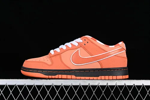 All Categories Nk SB Dunk Series Nk SB Dunk Low Low-top sneakers K version Concepts x Nk SB Dunk Low "Red Lobster" Red Lobster SB low-top sports and leisure sneakers FD8776-800